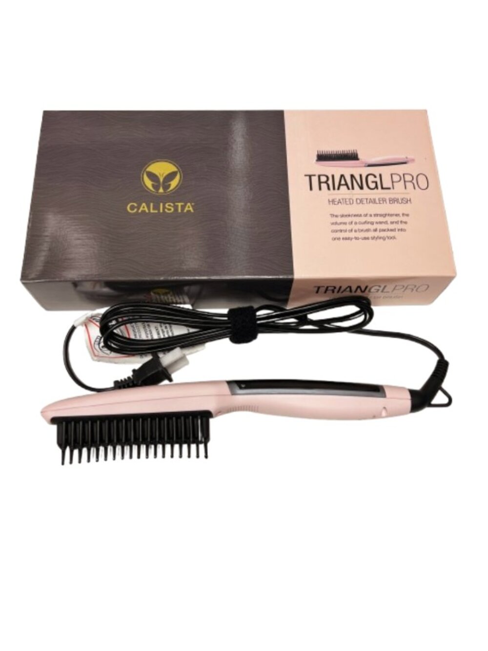 Calista TrianglPRO Triangl Pro Heated Hair Detailer Brush